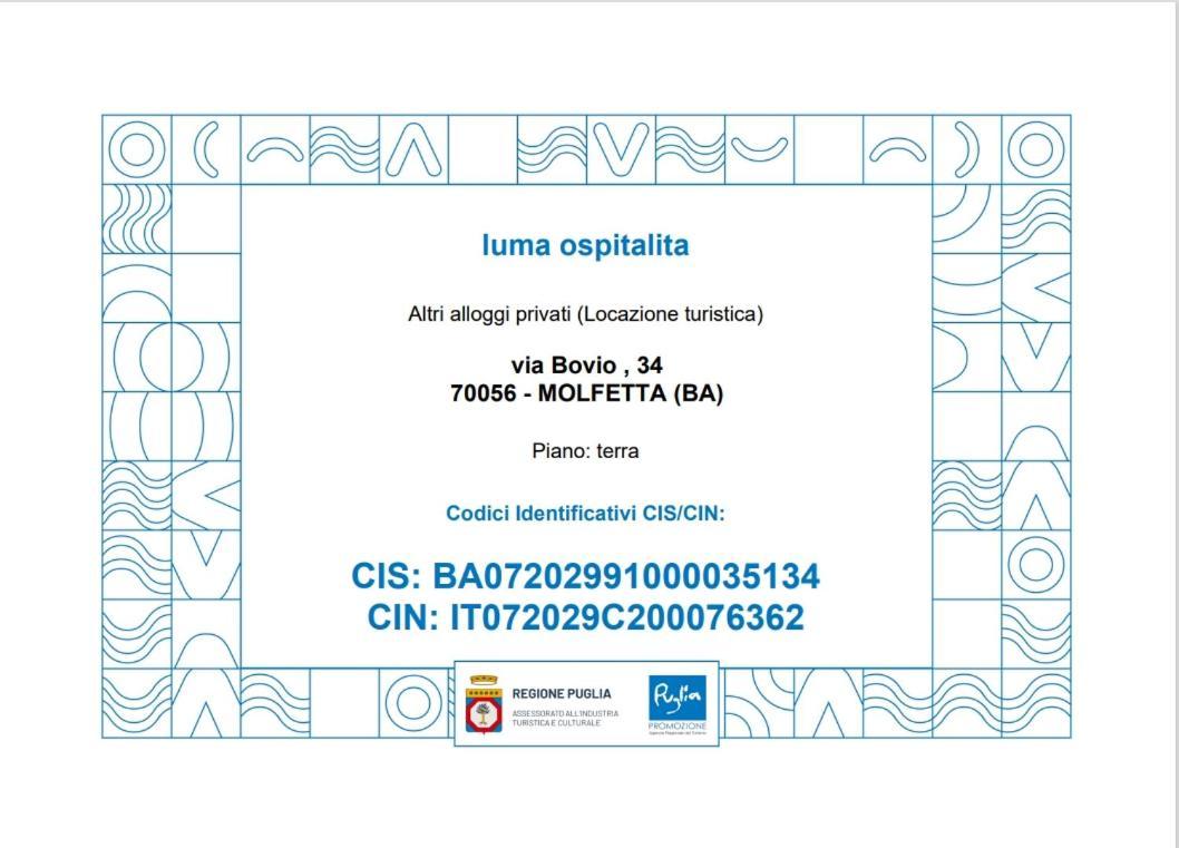 Ferienwohnung Luma Ospitalita Molfetta Exterior foto